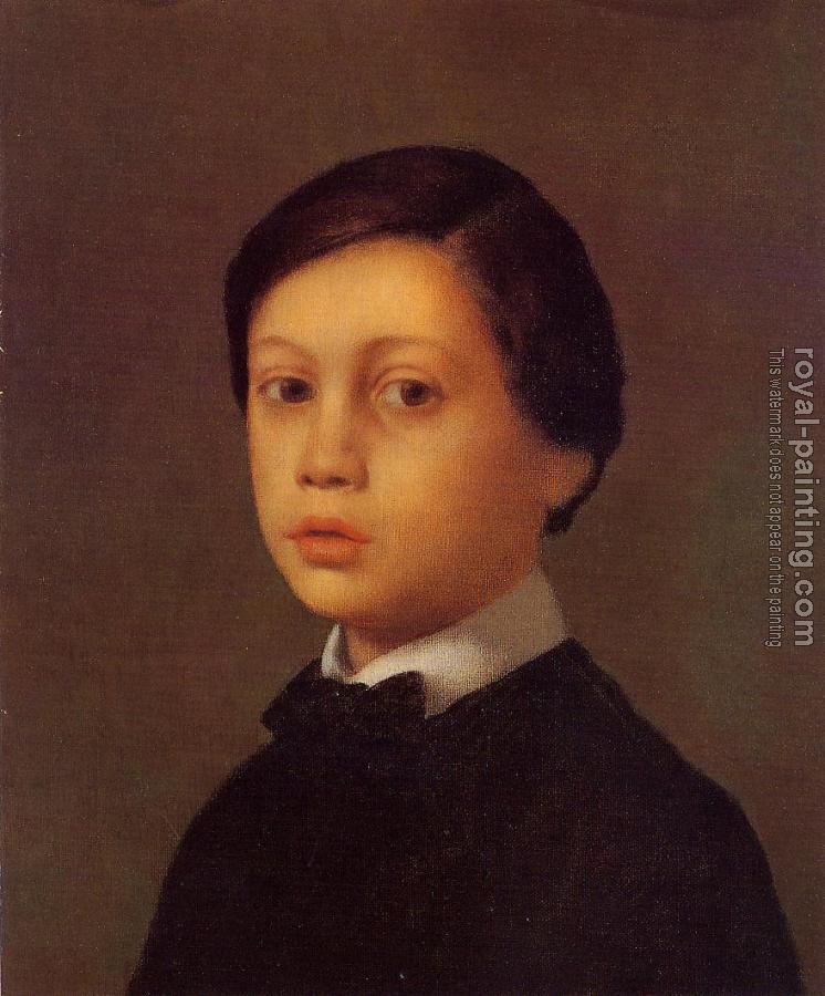 Edgar Degas : Portrait of Rene De Gas, The Artist Brother